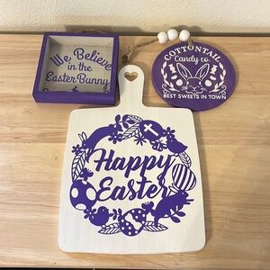 E4- Easter decor set